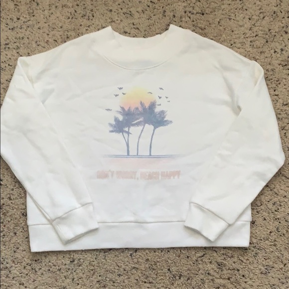 aerie Tops - Light graphic crew neck